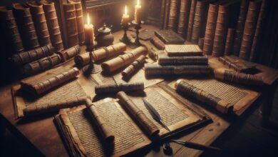 Ancient manuscripts